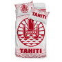 Tahiti Duvet Cover Set - Red Fog Style 3