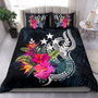 Polynesian Bedding Set - Kosrae Duvet Cover Set Tropical Flowers 2