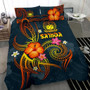 Hawaii Kanaka Maoli Bedding Set - Plumeria Flowers Style 6