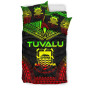 Tuvalu Polynesian Chief Duvet Cover Set - Reggae Version 2