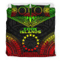 Cook Islands Polynesian Chief Duvet Cover Set - Reggae Version 3