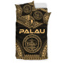 Palau Polynesian Chief Duvet Cover Set - Gold Version 2