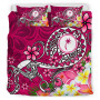 Kosrae Bedding Set - Turtle Plumeria (Pink) 3