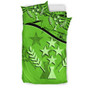 Kosrae Duvet Cover Set - Kosrae Flag Green 3