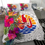 Polynesian Bedding Set - Samoa Duvet Cover Set Father And Son Gold 6