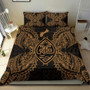 Polynesian Bedding Set - Guam Duvet Cover Set Map Gold 2