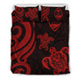 Guam Polynesian Bedding Set - Red Tentacle Turtle 3