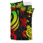 Fiji Polynesian Bedding Set - Reggae Tentacle Turtle 2