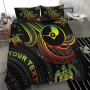 Tuvalu Polynesian Personalised Bedding Set - Legend Of Tuvalu (Reggae) 6