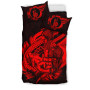 Papua New Guinea Duvet Cover Set - Papua New Guinea Flag Papua New Guinea Red 4