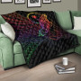 Chuuk State Premium Quilt - Butterfly Polynesian Style 4