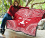 Austral Islands Premium Quilt - Austral Islands Flag Polynesian Chief Red Version 5