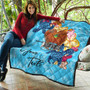 Papua New Guinea Custom Personalised Premium Quilt - Tropical Style 2