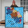 Papua New Guinea Custom Personalised Premium Quilt - Tropical Style 9