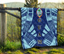 Guam Premium Quilt - Guam Coat Of Arms Polynesian Pale Blue Tattoo 8