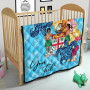 Fiji Custom Personalised Premium Quilt - Tropical Style 5