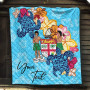 Fiji Custom Personalised Premium Quilt - Tropical Style 9