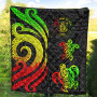 Niue Premium Quilt - Reggae Tentacle Turtle 6