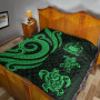 Samoa Premium Quilt - Green Tentacle Turtle 6