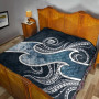 Tuvalu Polynesian Premium Quilt - Ocean Style 2