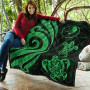 Yap Micronesian Premium Quilt - Green Tentacle Turtle 2