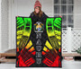 Nauru Premium Quilt - Nauru Coat Of Arms Polynesian Reggae Tattoo 3