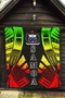 Samoa Premium Quilt - Samoa Coat Of Arms Polynesian Reggae Tattoo 5