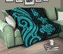 New Caledonia Premium Quilt - Turquoise Tentacle Turtle 10