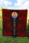 Tahiti Premium Quilt - Tahiti Flag Polynesian Red Tattoo 4