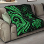 Niue Premium Quilt - Green Tentacle Turtle 5