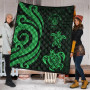 Niue Premium Quilt - Green Tentacle Turtle 9