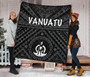 Vanuatu Premium Quilt - Vanuatu Seal With Polynesian Tattoo Style 3
