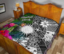 Marshall Islands Premium Quilt - Turtle Plumeria Banana Leaf 10