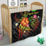 Vanuatu Polynesian Personalised Premium Quilt - Legend of Vanuatu (Reggae) 3