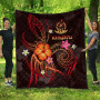 Vanuatu Polynesian Premium Quilt - Legend of Vanuatu (Red) 8