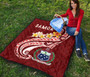 Samoa Premium Quilt - Samoa Seal  Polynesian Patterns Plumeria 7