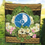 Yap State Premium Quilt - Polynesian Gold Patterns Collection 4
