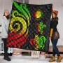 Northern Mariana Islands Premium Quilt - Reggae Tentacle Turtle 2