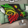 Northern Mariana Islands Premium Quilt - Reggae Tentacle Turtle 9