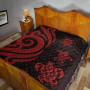 Tuvalu Premium Quilt - Red Tentacle Turtle 5