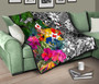 Tonga Premium Quilt - Turtle Plumeria Banana Leaf 10