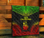 New Caledonia Premium Quilt - New Caledonia Coat Of Arms Polynesian Chief Reggae Version 7