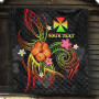 Wallis and Futuna Polynesian Personalised Premium Quilt - Legend of Wallis and Futuna (Reggae) 7