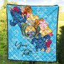 Nauru Custom Personalised Premium Quilt - Tropical Style 8