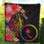 Chuuk State Premium Quilt - Tropical Hippie Style 4