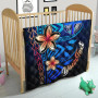 Fiji Custom Personalised Premium Quilt - Vintage Tribal Mountain 7