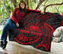 Samoa Polynesian Custom Personalised Premium Quilt - Red Tribal Wave 9