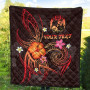 Tonga Polynesian Personalised Premium Quilt - Legend of Tonga (Red) 8