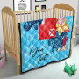 Wallis and Futuna Custom Personalised Premium Quilt - Tropical Style 5