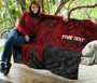 Kosrae Personalised Premium Quilt - Kosrae Seal In Heartbeat Patterns Style (Red) 8